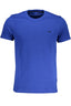 HARMONT & BLAINE HERREN-KURZARM-T-SHIRT BLAU