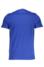 HARMONT & BLAINE HERREN-KURZARM-T-SHIRT BLAU