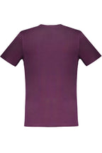 HARMONT & BLAINE HERREN-KURZARM-T-SHIRT LILA