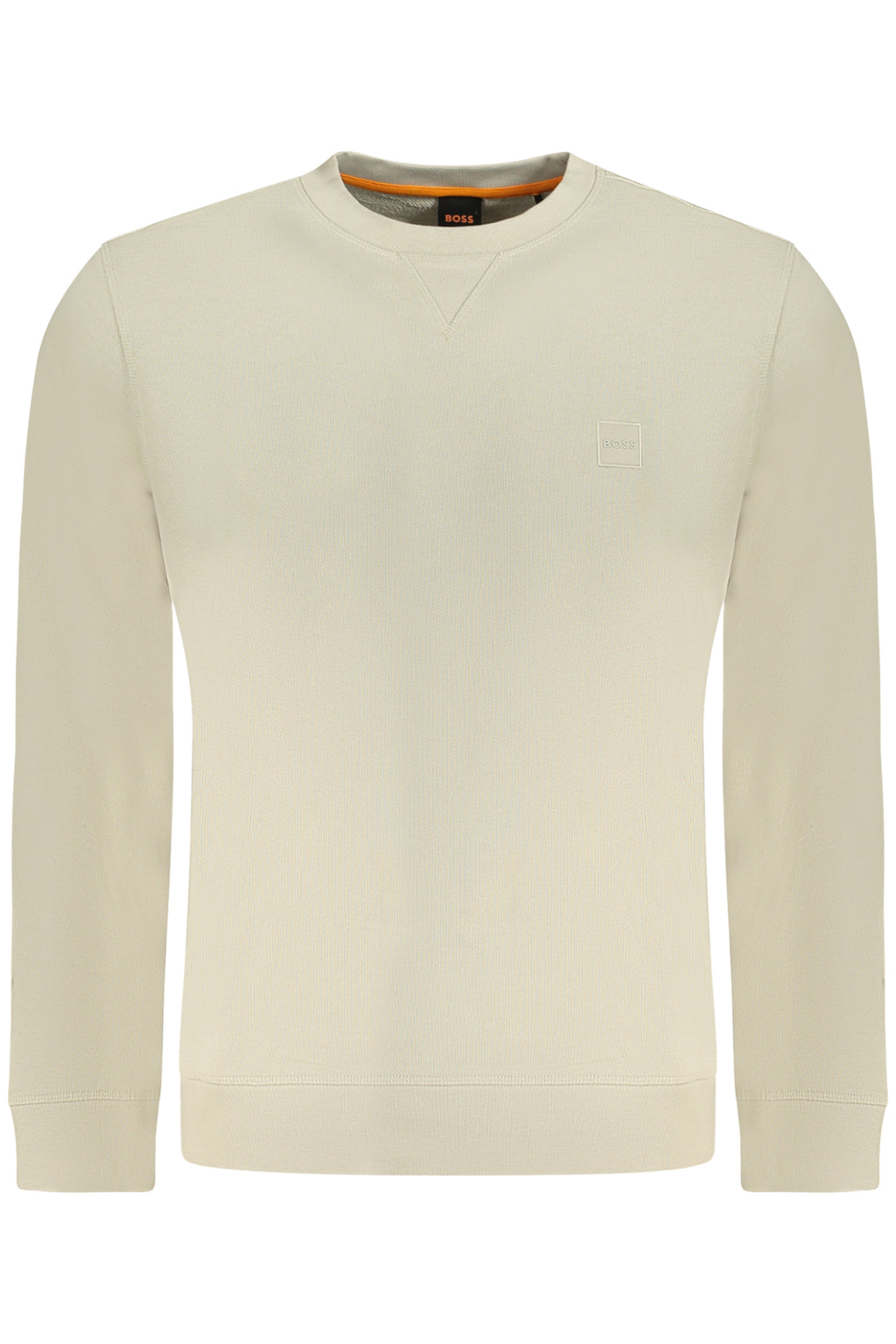 HUGO BOSS SWEATSHIRT OHNE REISSVERSCHLUSS HERREN BEIGE