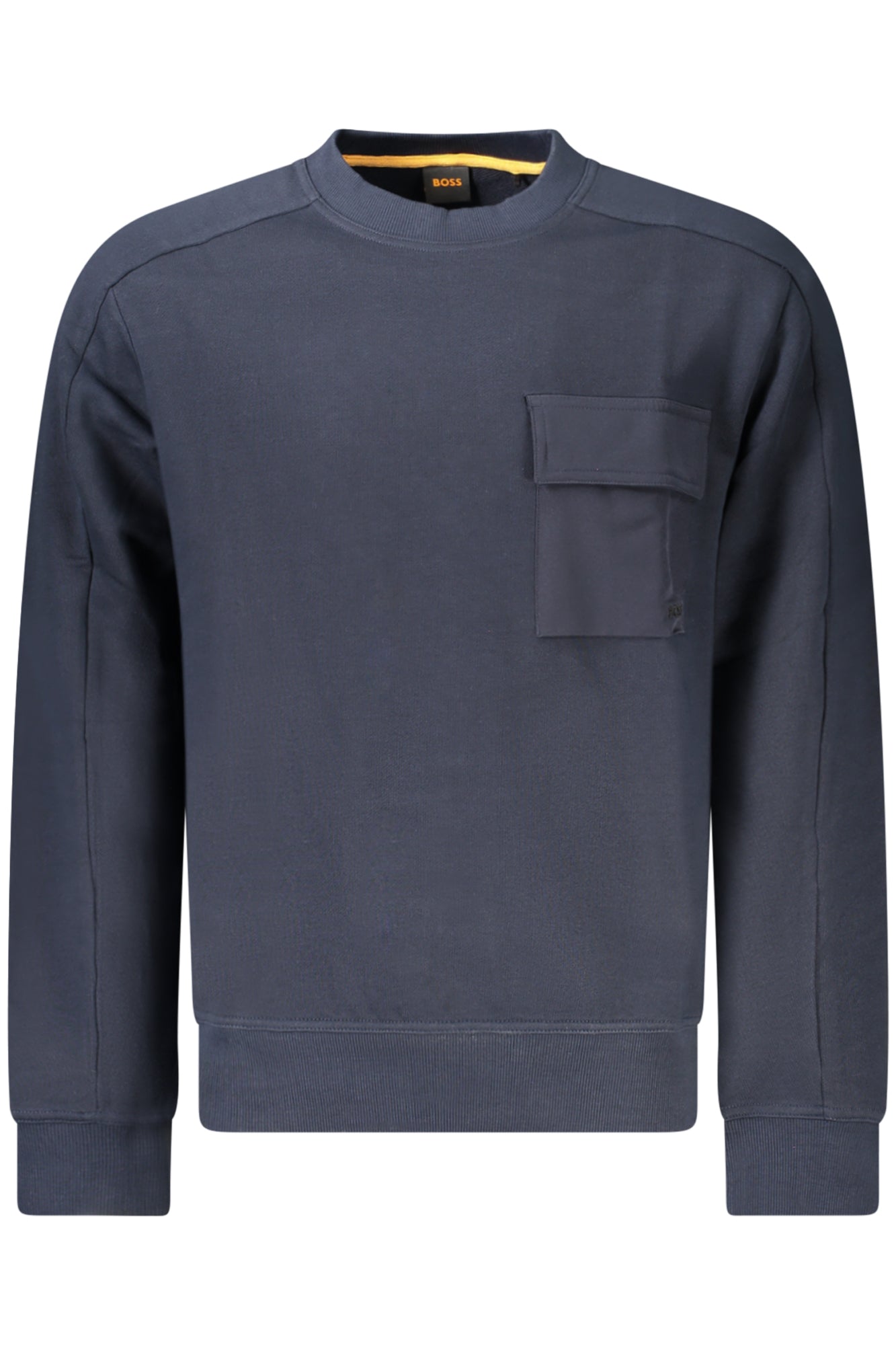 HUGO BOSS HERREN SWEATSHIRT MIT ZIP-UP BLAU Hauptbild