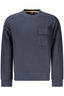 HUGO BOSS HERREN SWEATSHIRT MIT ZIP-UP BLAU