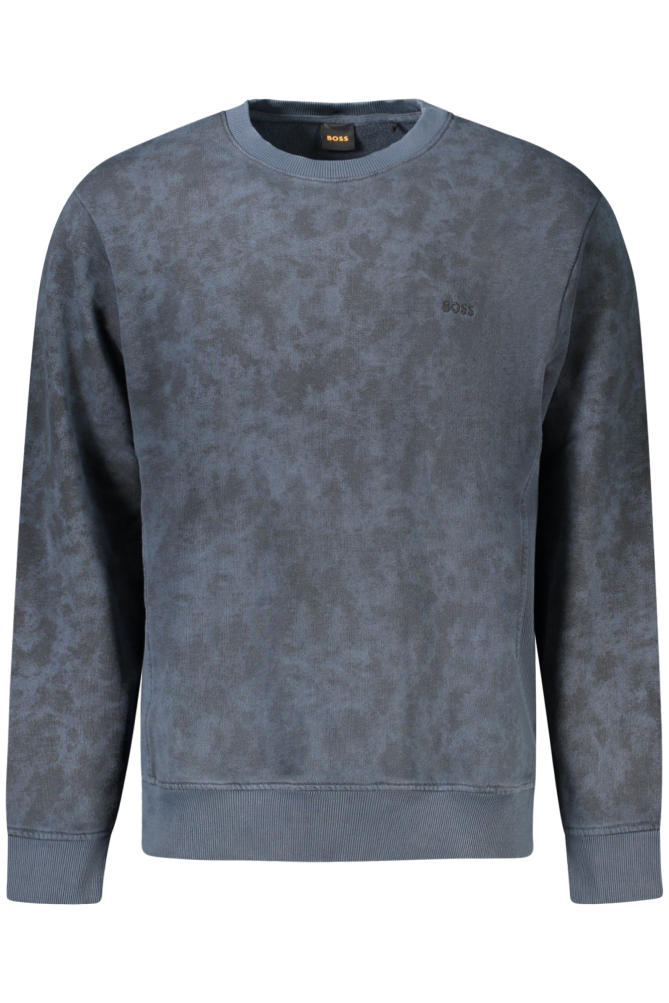 HUGO BOSS HERREN SWEATSHIRT MIT ZIP-UP BLAU Hauptbild
