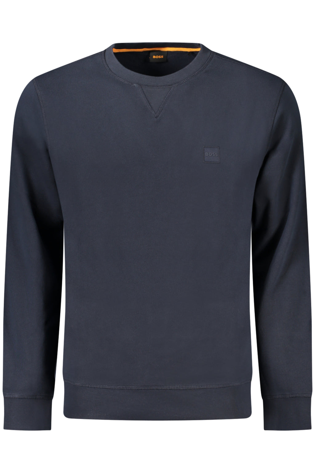 HUGO BOSS HERREN SWEATSHIRT MIT ZIP-UP BLAU