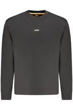 HUGO BOSS HERREN SWEATSHIRT MIT REISSVERSCHLUSS SCHWARZ