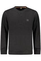 HUGO BOSS HERREN SWEATSHIRT MIT REISSVERSCHLUSS SCHWARZ