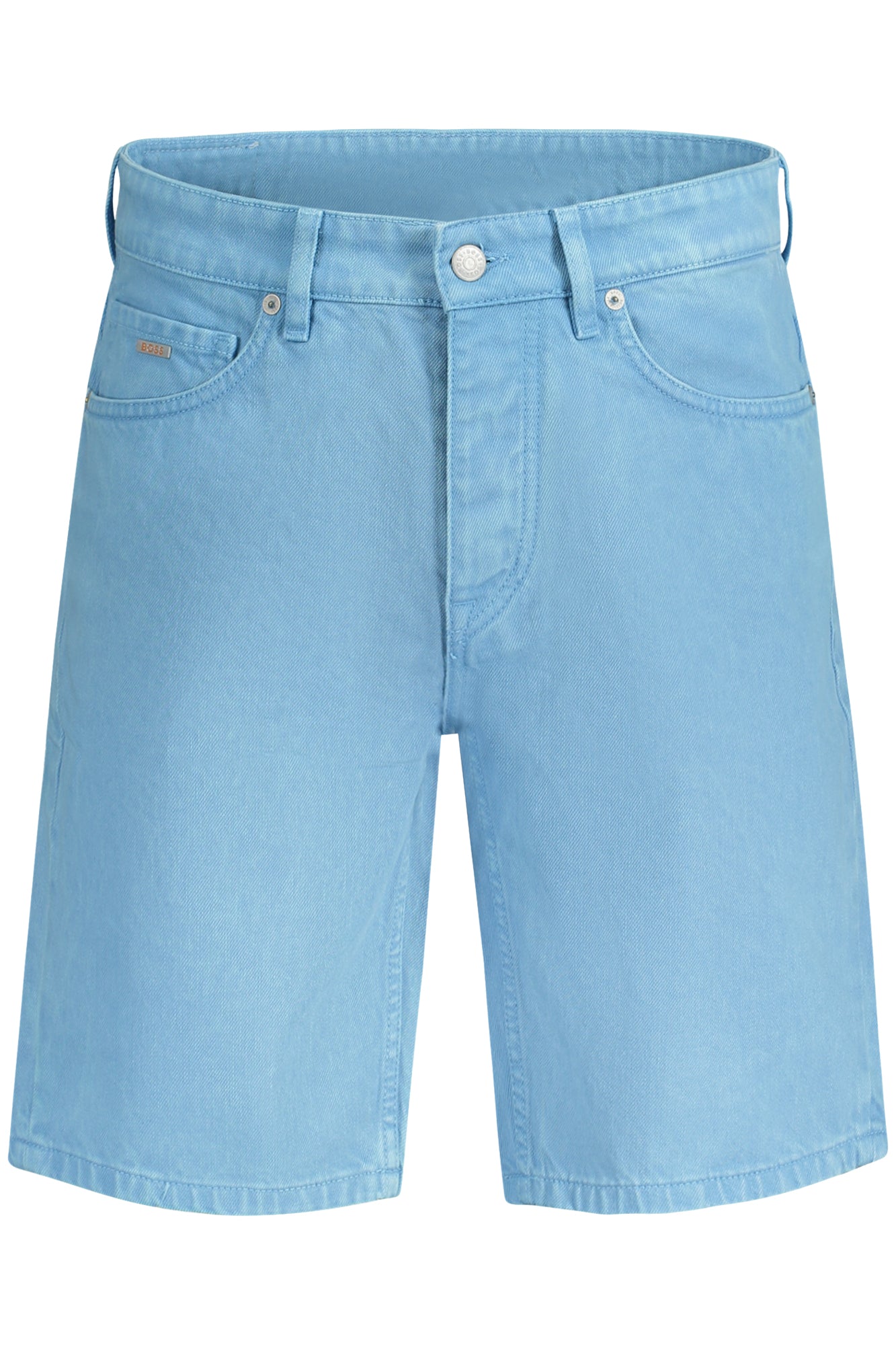 BOSS Jeans Short Herren Blau – Entspannte Passform aus 100% Baumwolle | soulluna Hellblau