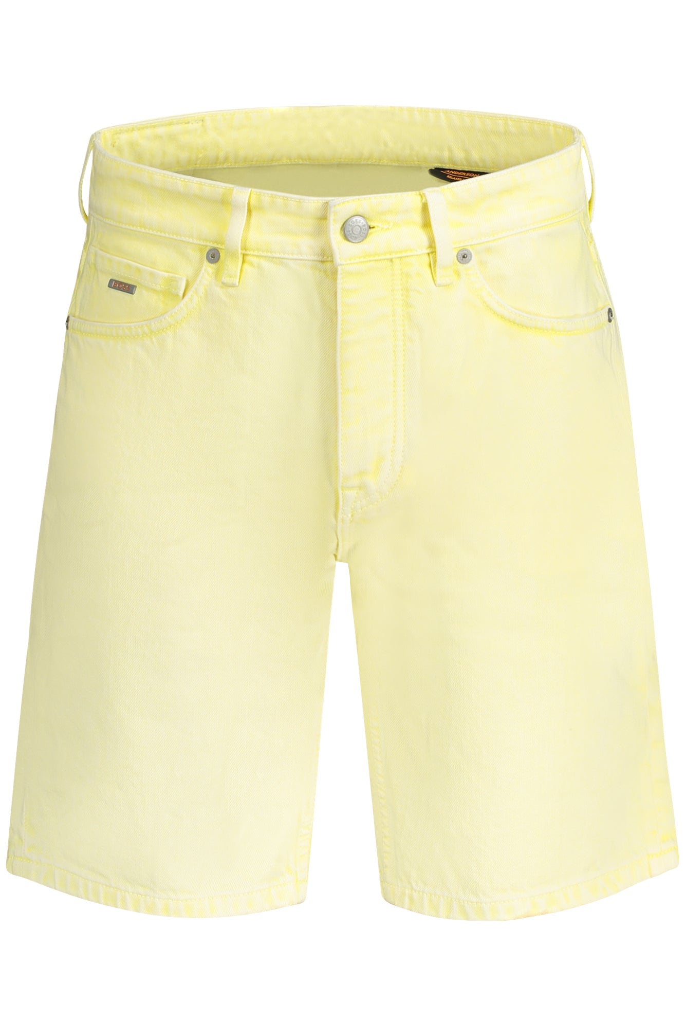 BOSS Jeans Short Herren Blau – Entspannte Passform aus 100% Baumwolle | soulluna Gelb
