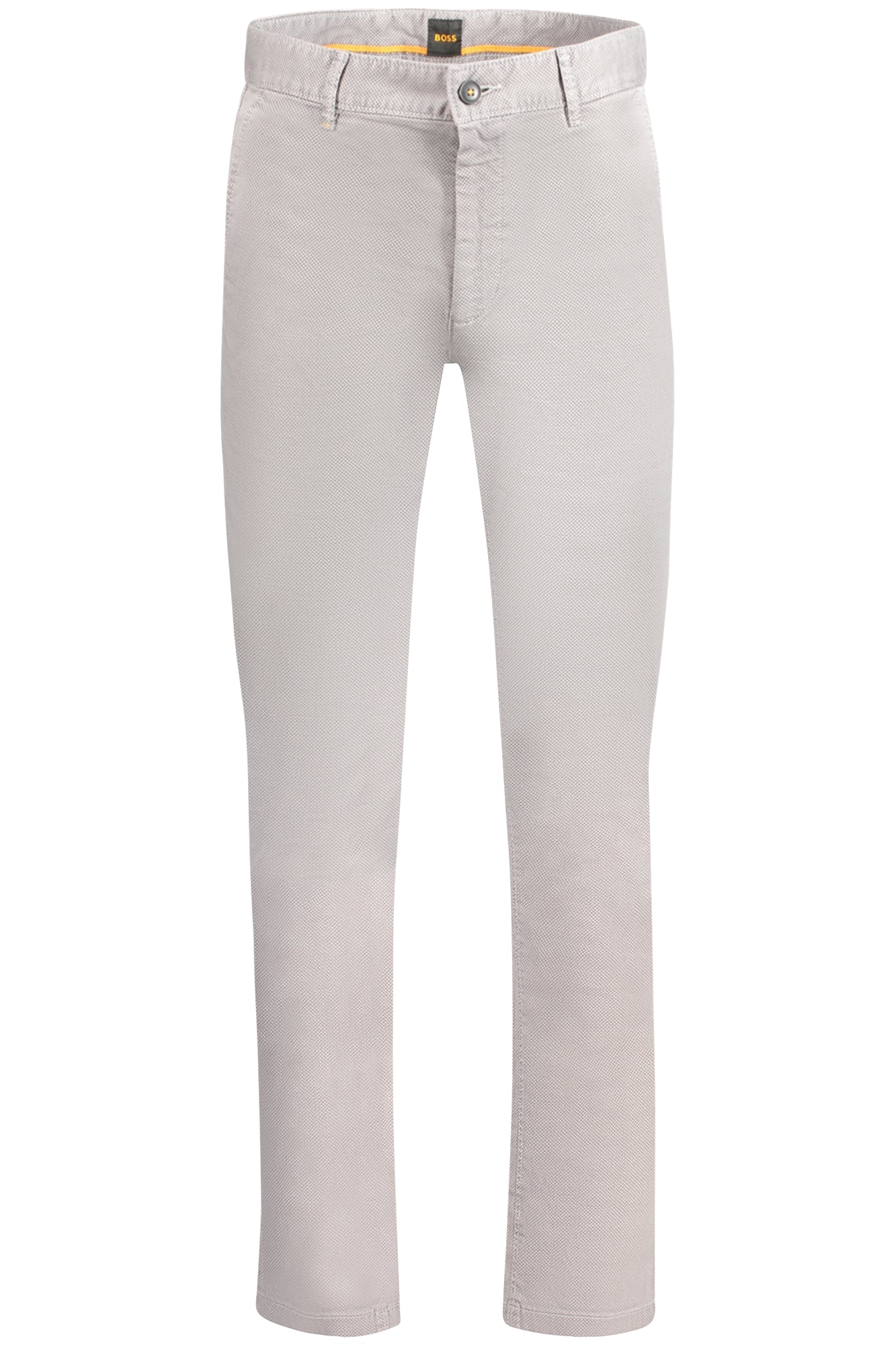 BOSS Herrenhose Grau – Slim Fit aus regenerativer Baumwolle | soulluna.de Grau Hauptbild