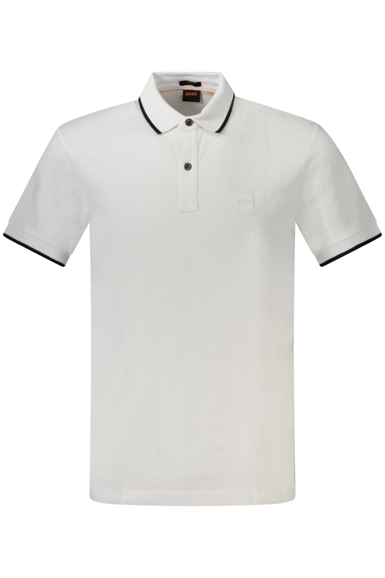 HUGO BOSS POLO KURZARM HERREN WEISS Hauptbild