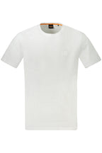 HUGO BOSS HERREN KURZARM T-SHIRT WEISS