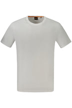 HUGO BOSS HERREN KURZARM T-SHIRT WEISS