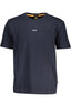 HUGO BOSS HERREN-KURZARM-T-SHIRT BLAU