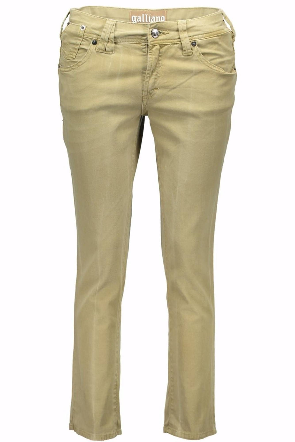 JOHN GALLIANO GRÜNE PINOCCHIETTO-HOSE FÜR DAMEN