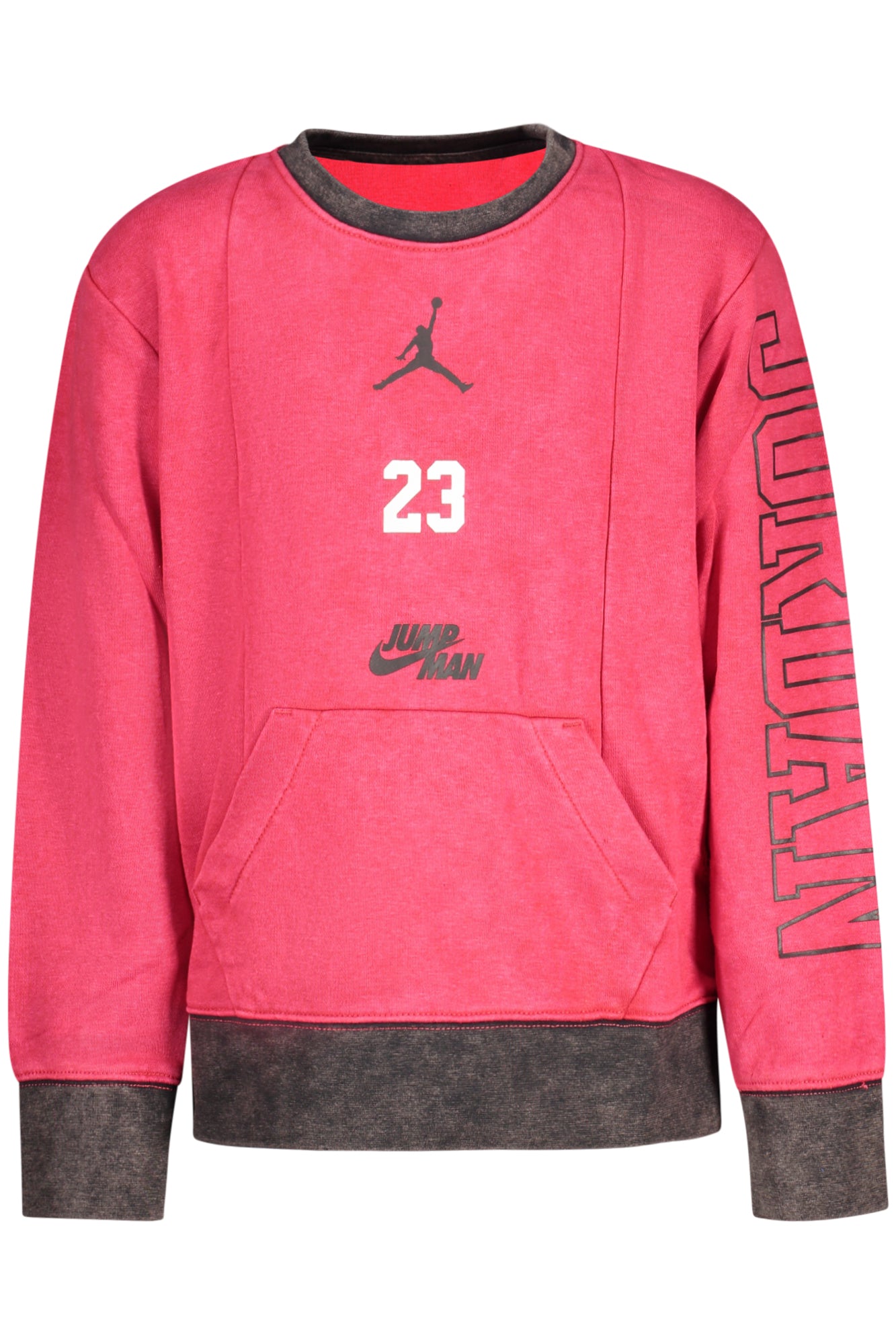 Jordan Sweatshirt mit Reißverschluss für Jungen – Rotes Kapuzenpullover für Kinder Rot