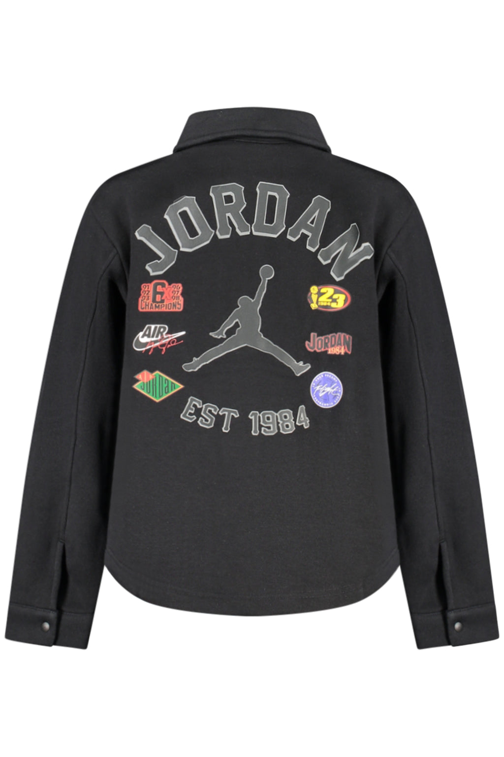 JORDAN HERREN-SWEATSHIRT MIT REISSVERSCHLUSS SCHWARZ