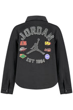 JORDAN HERREN-SWEATSHIRT MIT REISSVERSCHLUSS SCHWARZ