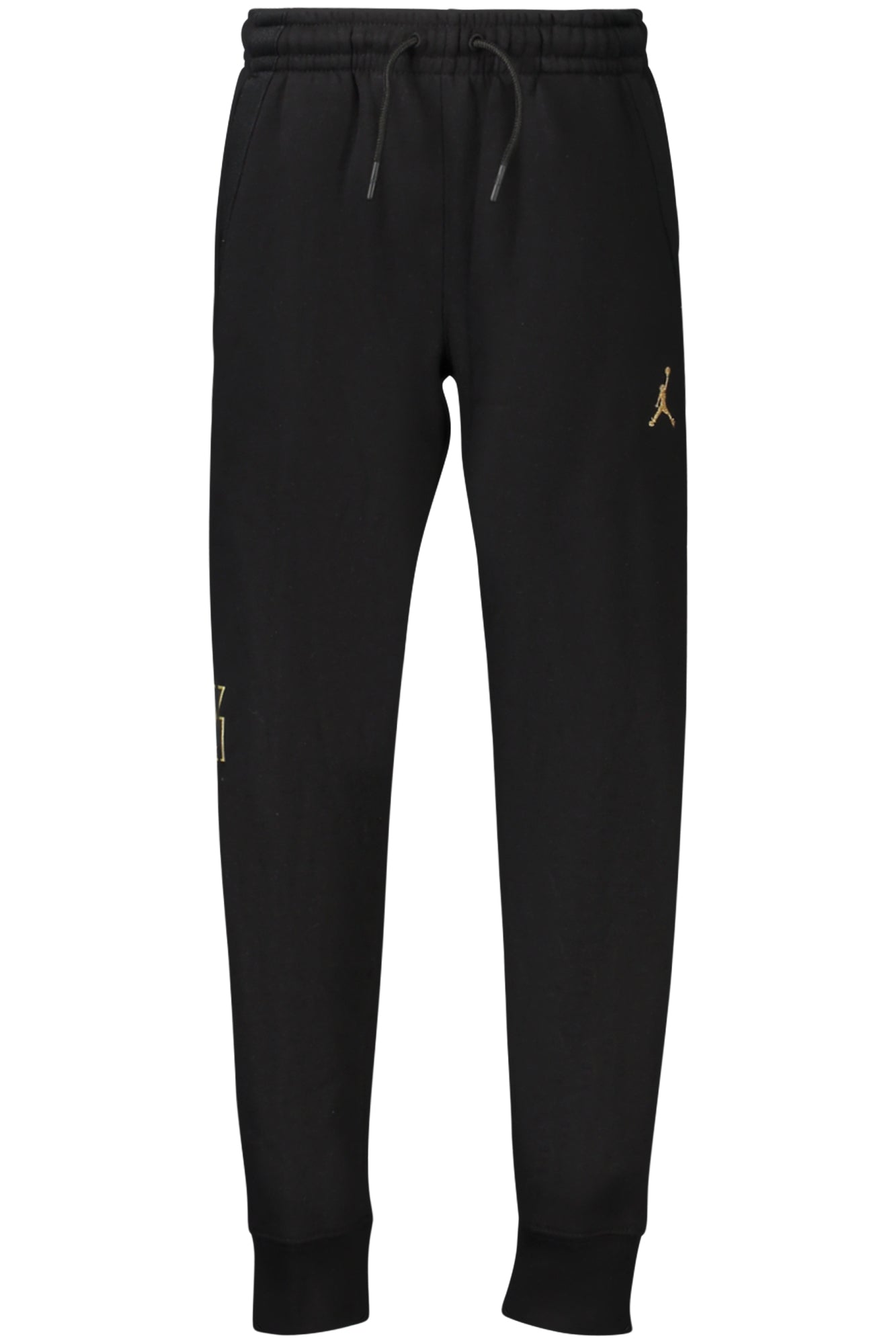 Jordan Herren Trainingshose – Schwarze Lange Jogginghose mit Fleece-Innenfutter Schwarz