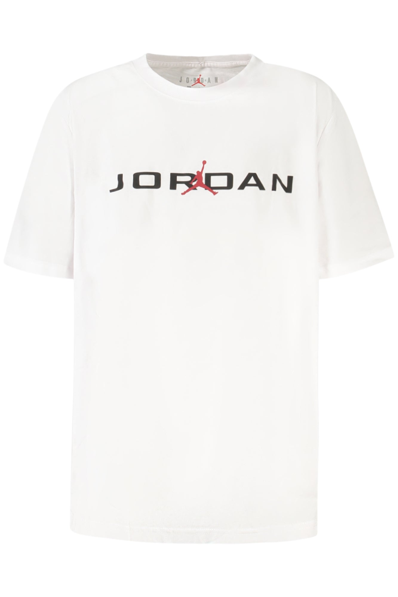 Jordan Kurzarm-T-Shirt für Jungen – Weißes Logo-Shirt für Herbst/Winter Weiß