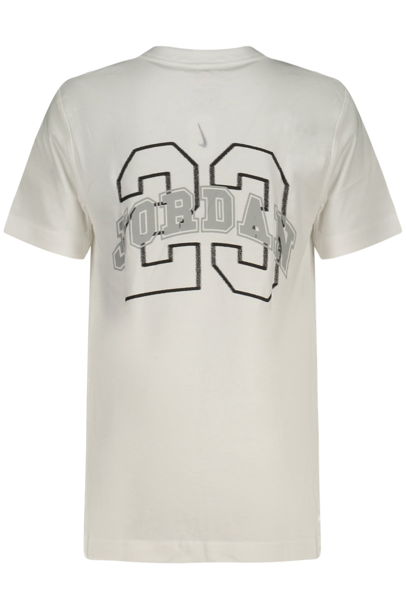 Jordan Kurzarm-T-Shirt für Jungen – Weißes Logo-Shirt mit Stickerei | soulluna.de Weiß