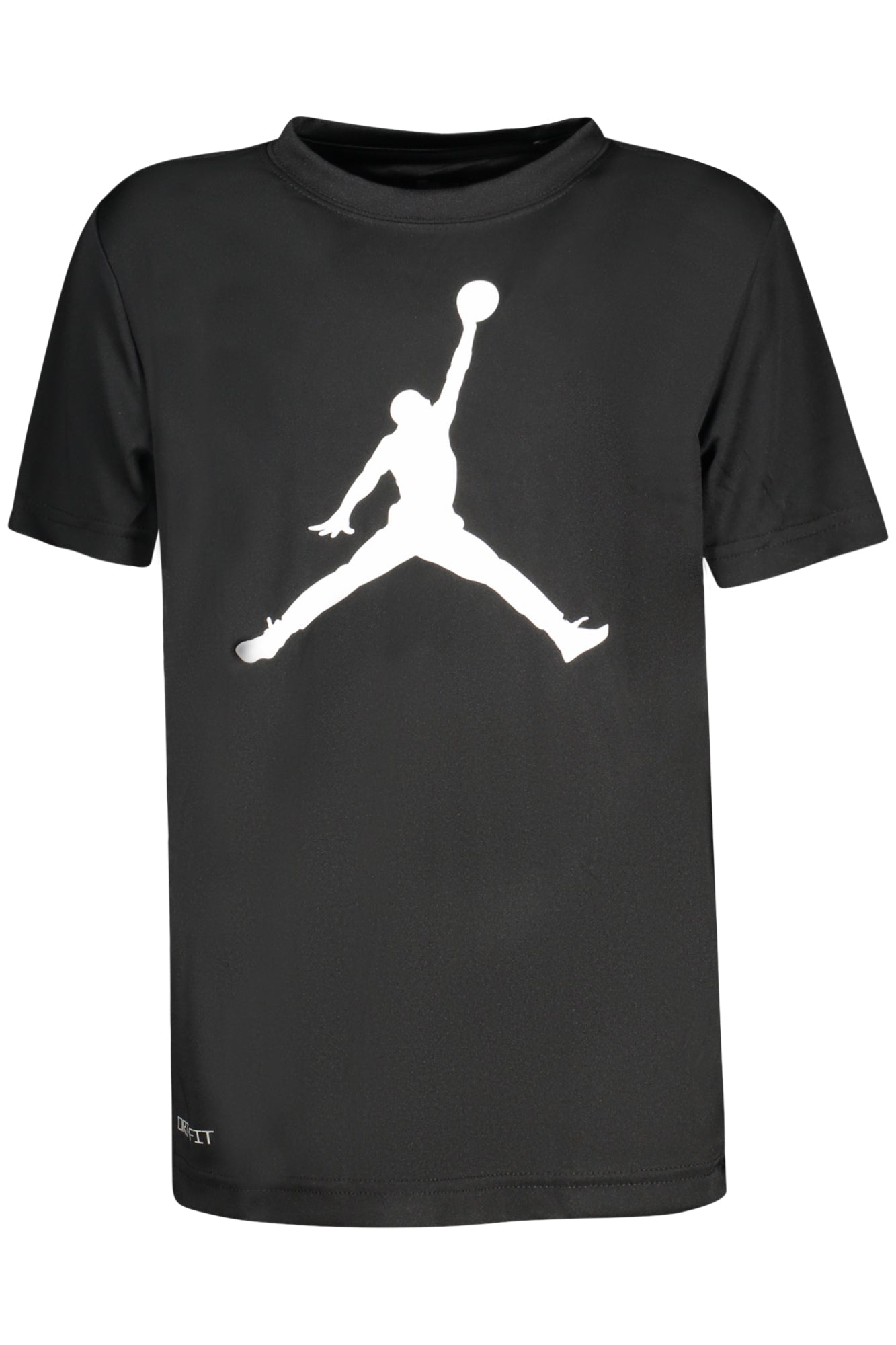 Jordan Kurzarm-T-Shirt für Jungen – Dri-FIT Funktionsmaterial, Schwarz Schwarz