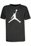 Jordan Kurzarm-T-Shirt für Jungen – Dri-FIT Funktionsmaterial, Schwarz Schwarz
