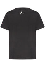 JORDAN KURZARM-T-SHIRT FÜR KINDER, SCHWARZ