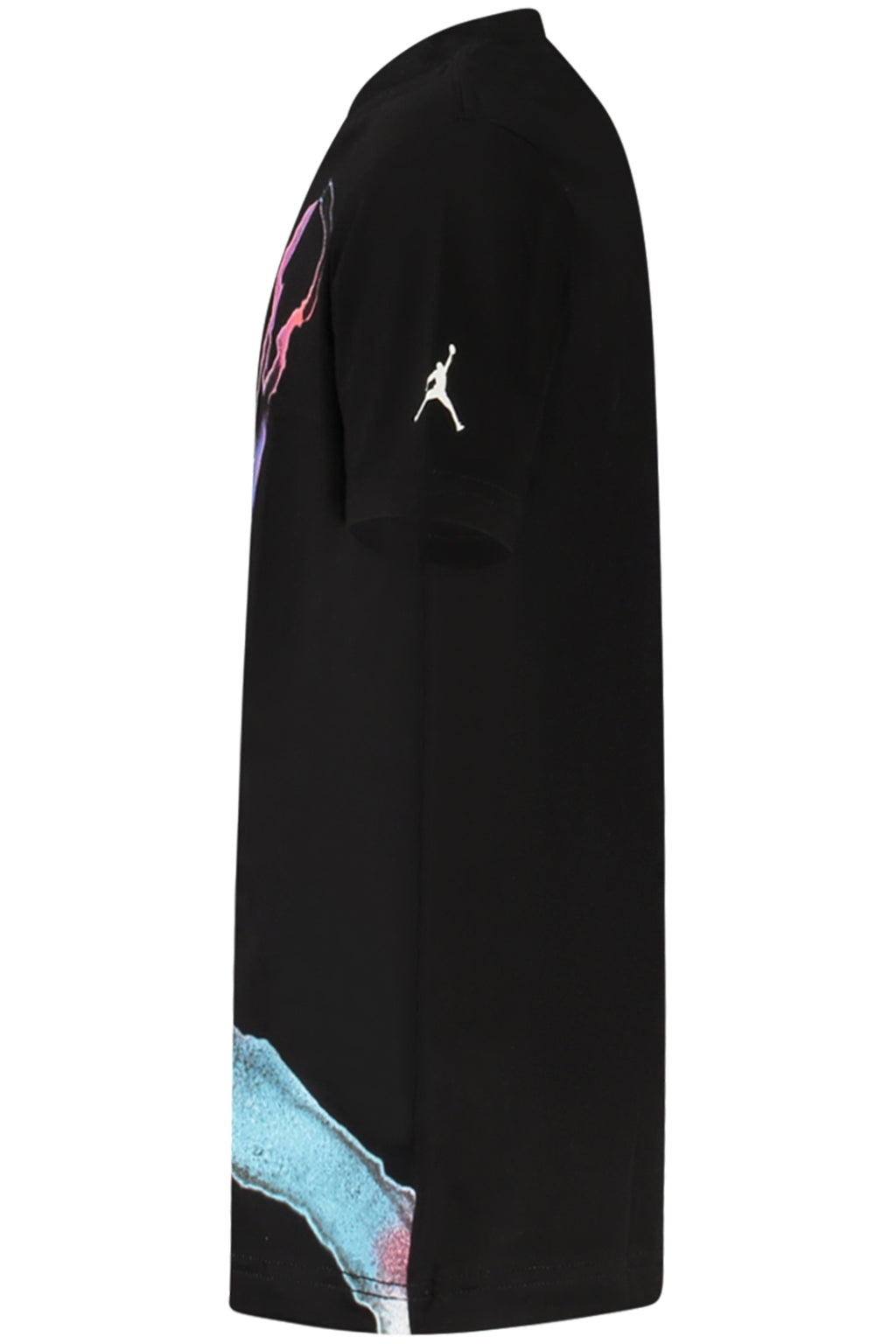 JORDAN KURZARM-T-SHIRT FÜR KINDER, SCHWARZ