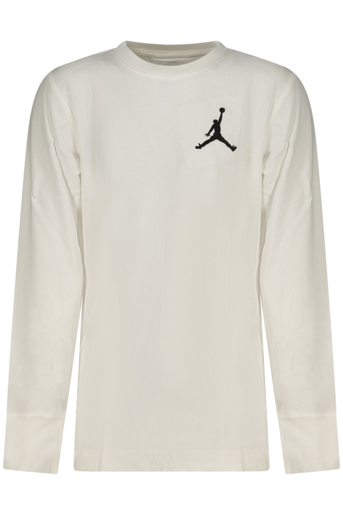 Jordan Langarm-T-Shirt für Jungen – Weißes Basic mit Stickerei | soulluna.de Weiß