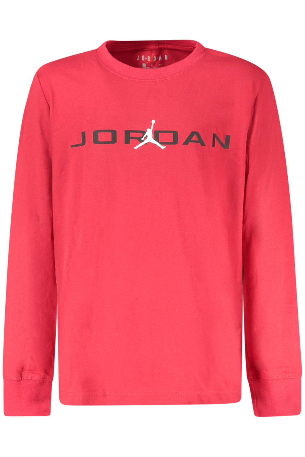 JORDAN ROTES LANGARM-T-SHIRT FÜR KINDER