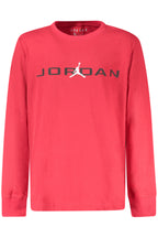 JORDAN ROTES LANGARM-T-SHIRT FÜR KINDER