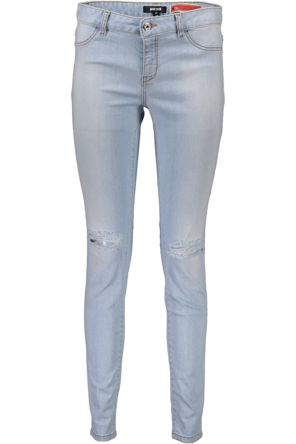 JUST CAVALLI JEANS DENIM DAMEN HELLBLAU