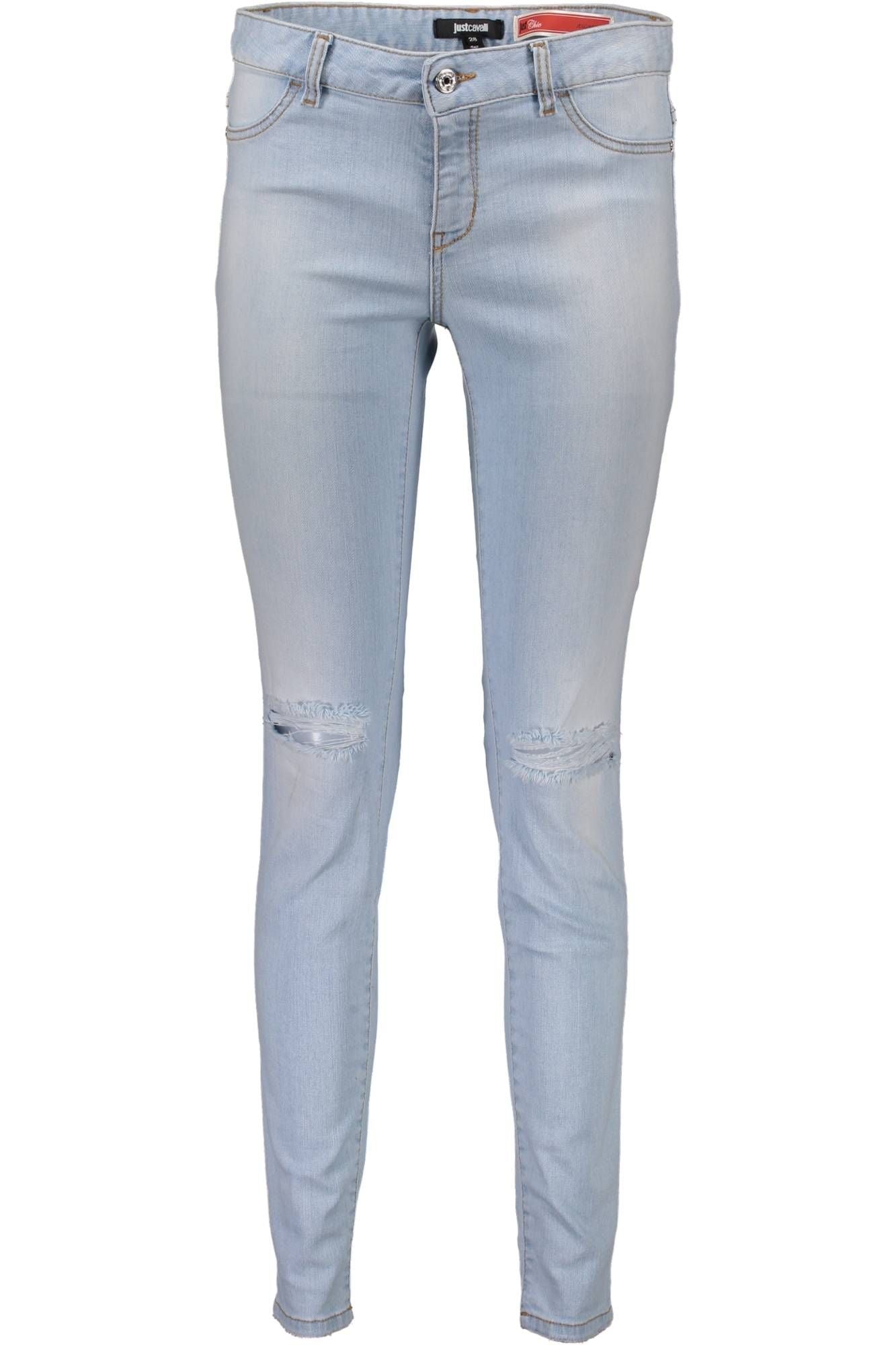 JUST CAVALLI JEANS DENIM DAMEN HELLBLAU