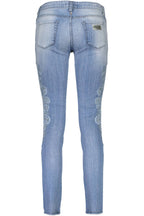 JUST CAVALLI JEANS DENIM DAMEN HELLBLAU