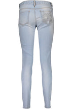 JUST CAVALLI JEANS DENIM DAMEN HELLBLAU