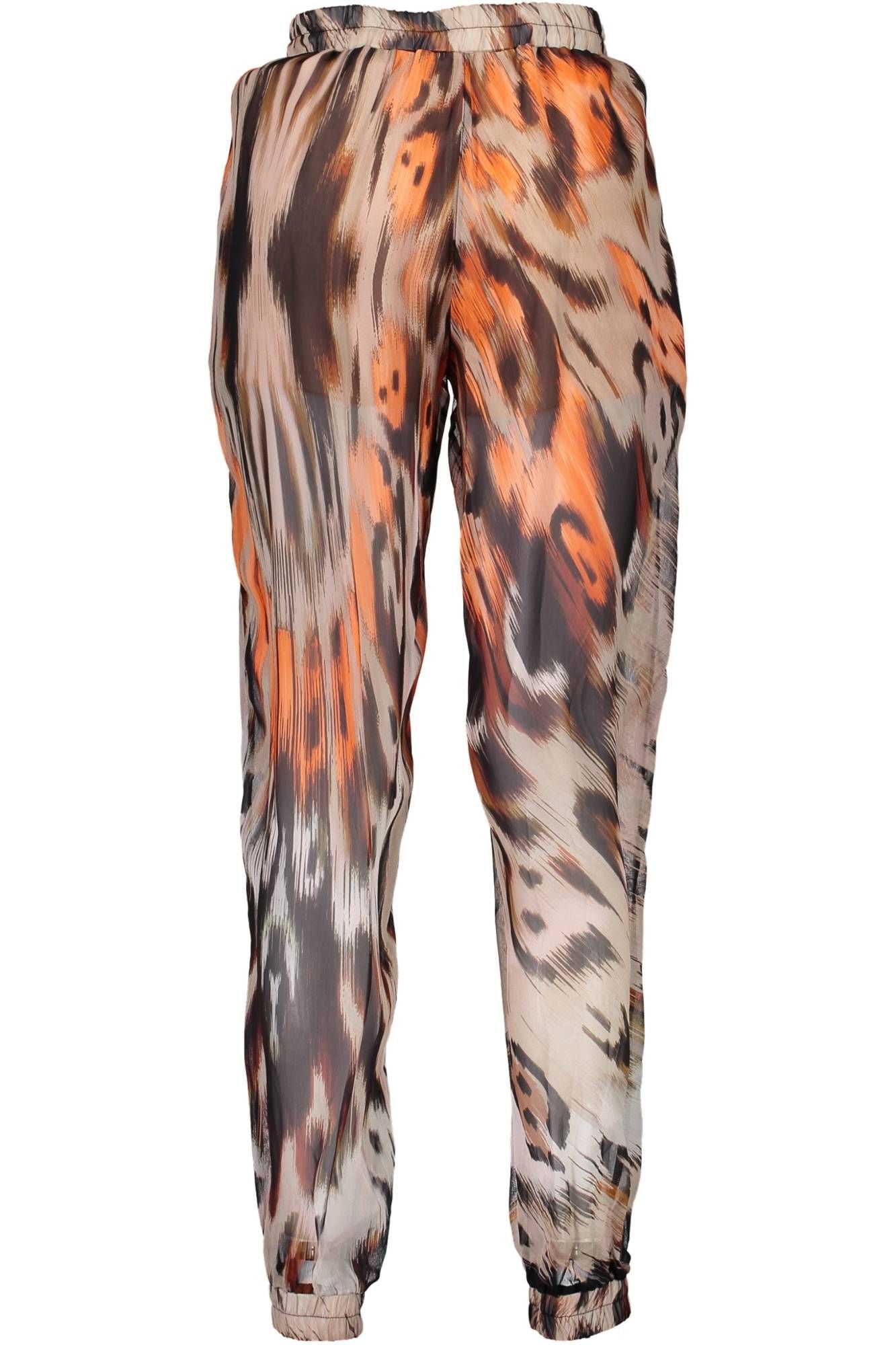 Just Cavalli Orange Hose Damen – Elastische Viskose-Hose für Frühjahr/Sommer Orange