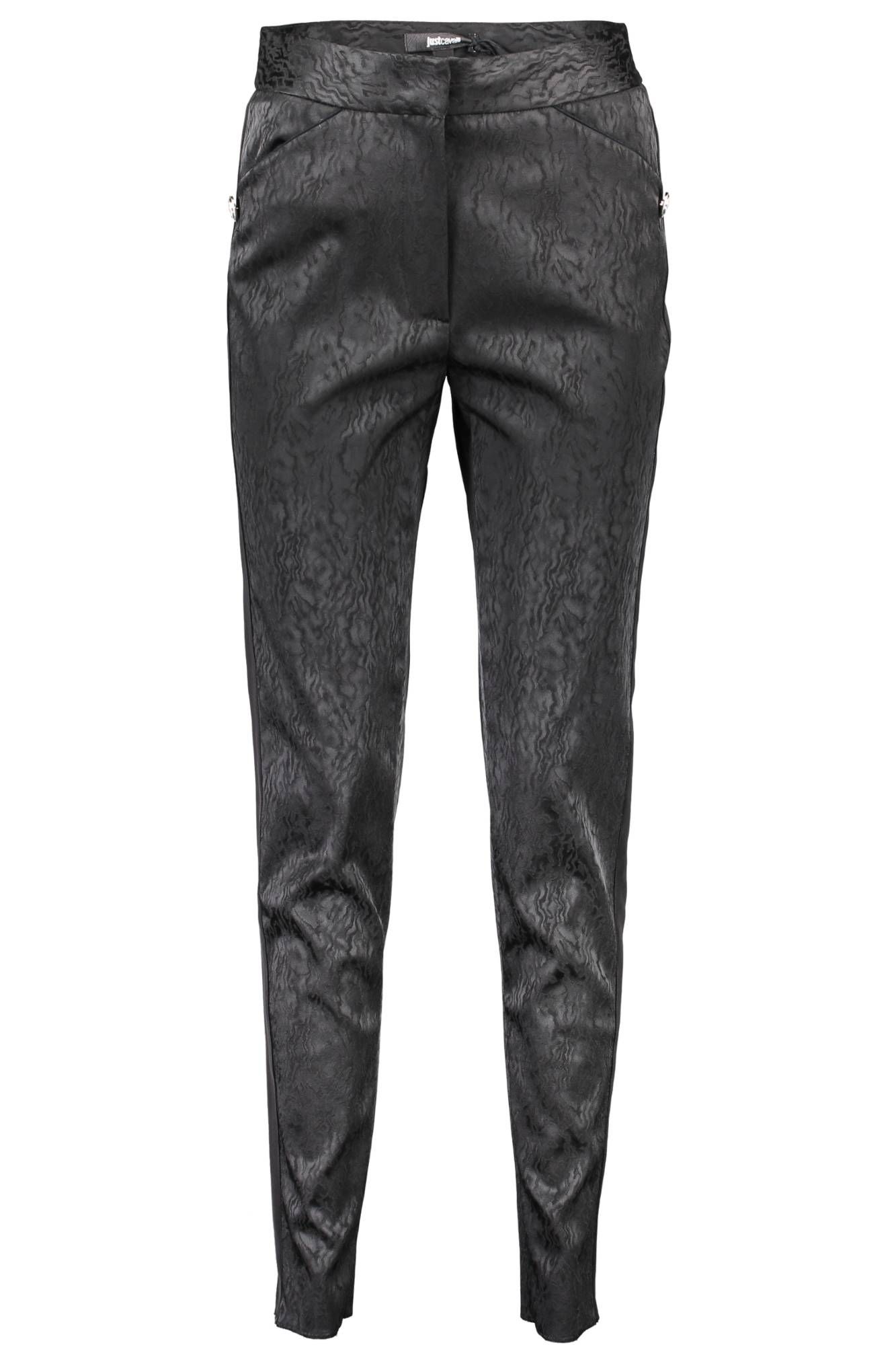 Just Cavalli Damenhose Schwarz – Italienische Mode für Frühjahr/Sommer | soulluna.de Schwarz