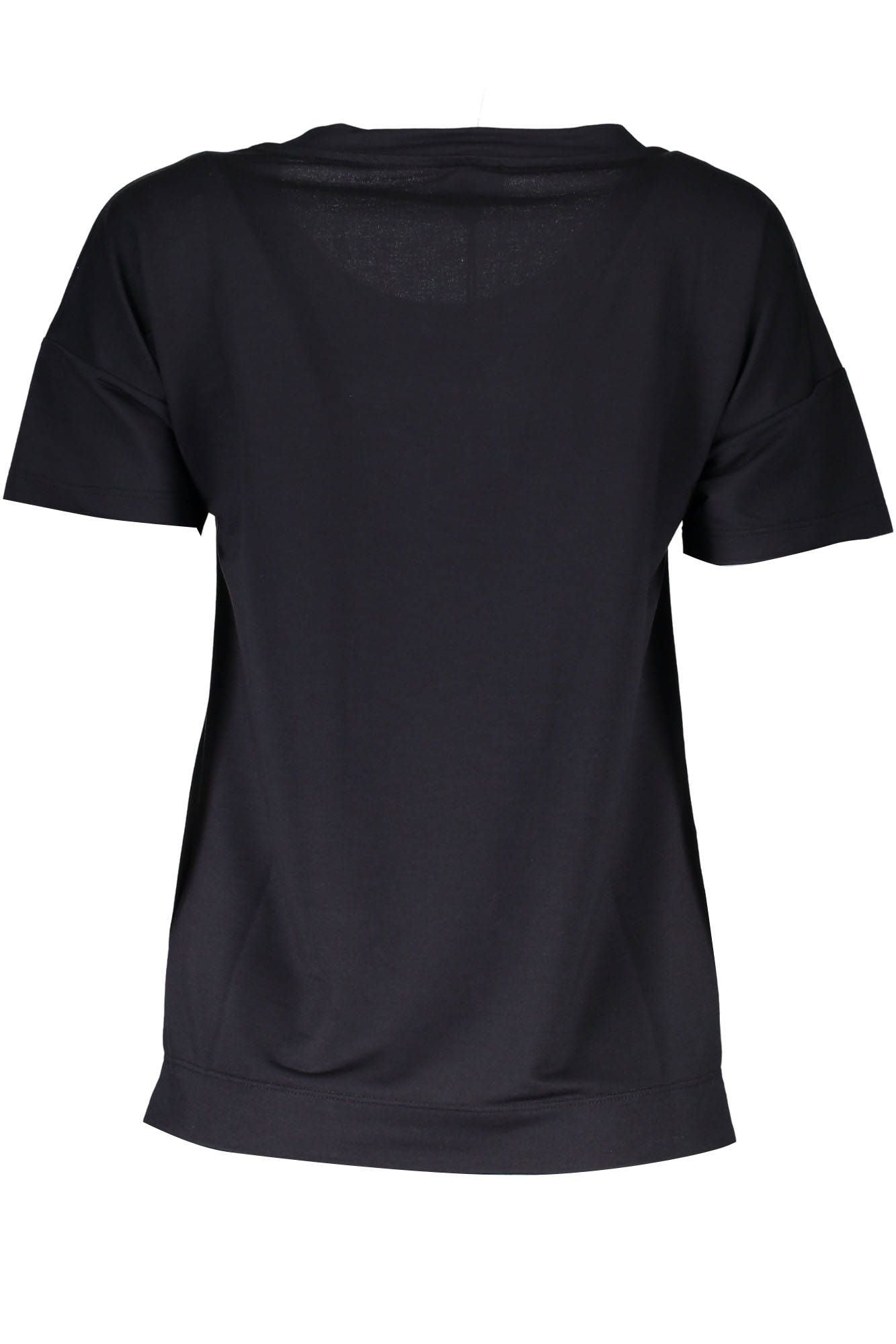 JUST CAVALLI DAMEN KURZARM T-SHIRT SCHWARZ