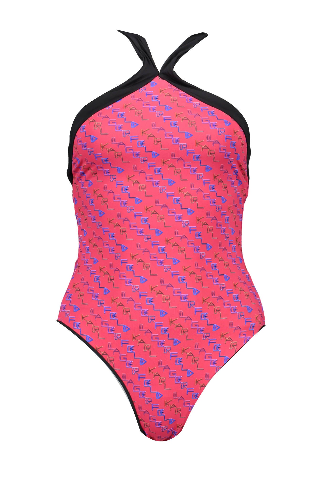 KARL LAGERFELD BEACHWEAR Einteiliger Badeanzug Damen Rot – Gefüttert & Elegant Rot