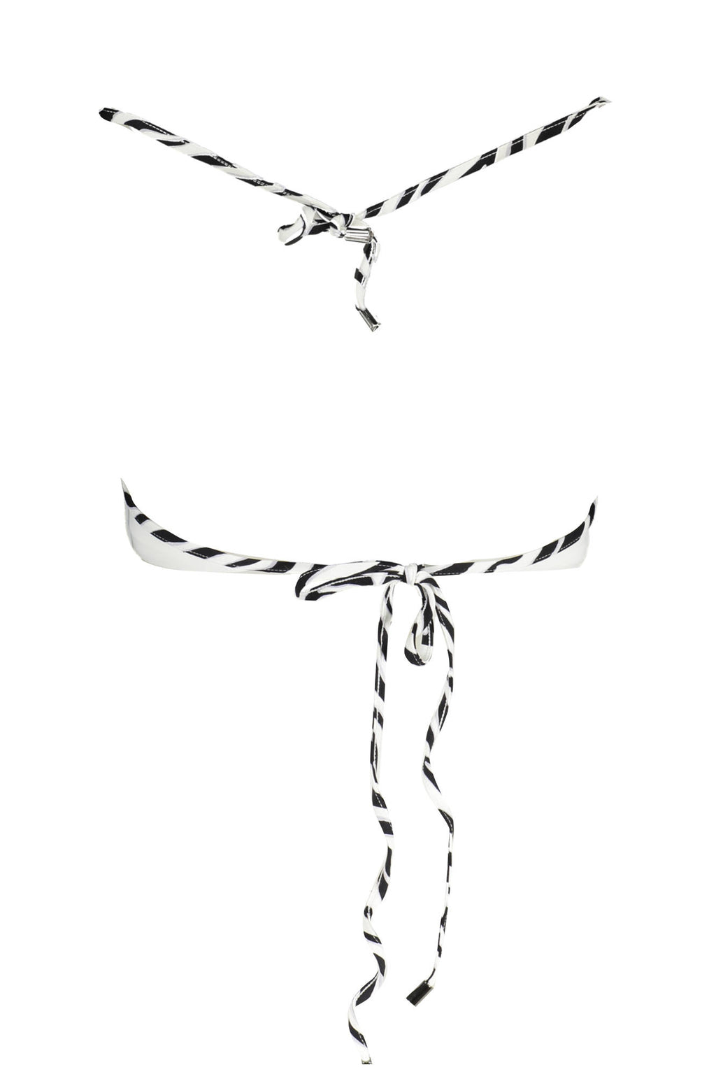 KARL LAGERFELD BEACHWEAR BADEANZUG TOP FRAU WEIß