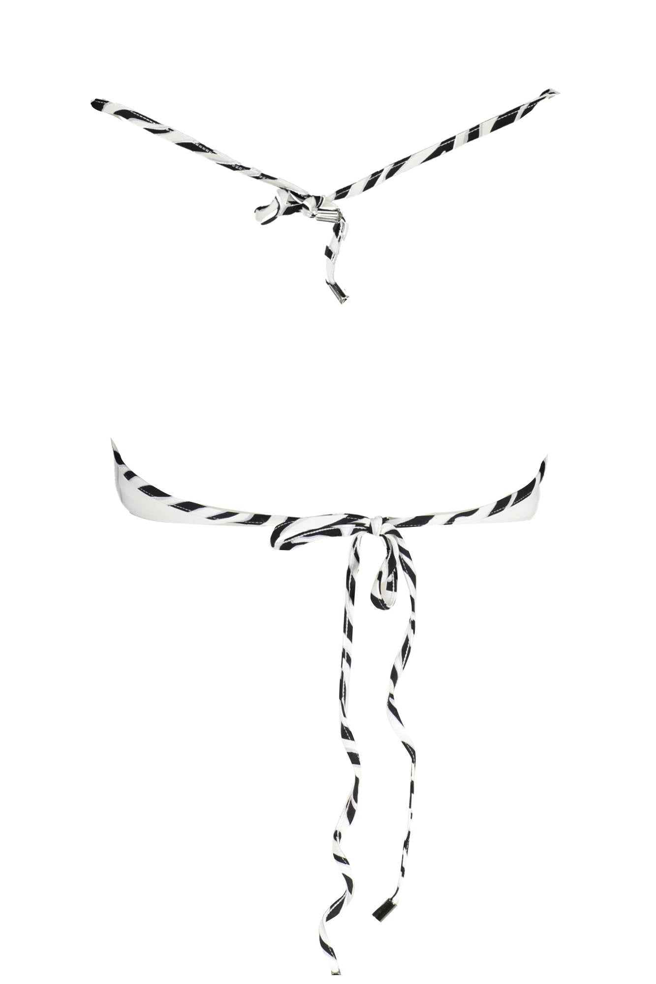 KARL LAGERFELD BEACHWEAR BADEANZUG TOP FRAU WEIß