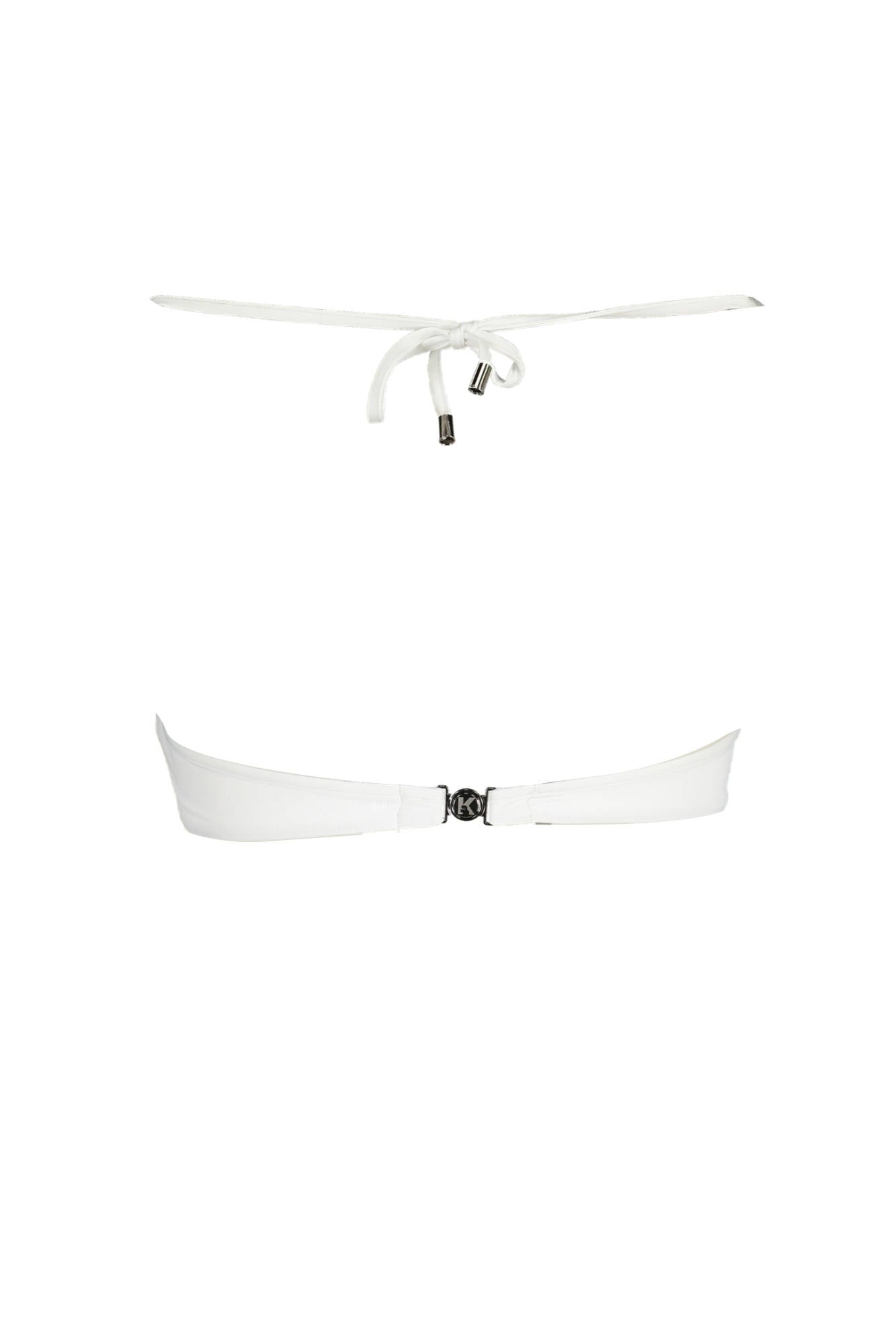 KARL LAGERFELD BEACHWEAR BADEANZUG-TOP DAMEN WEIß Zweitbild