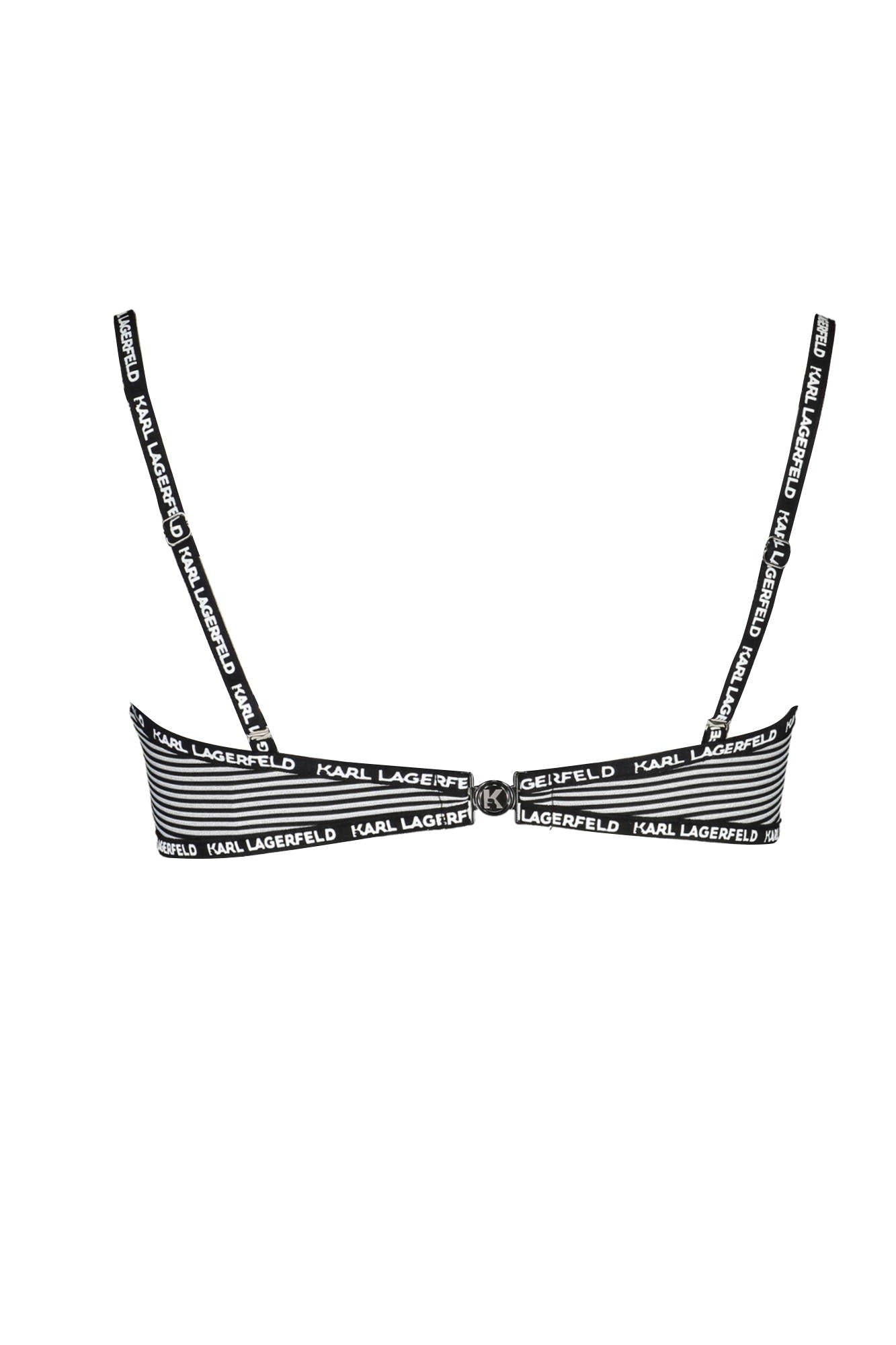 Karl Lagerfeld Beachwear Badeanzug-Top Damen Schwarz Schwarz