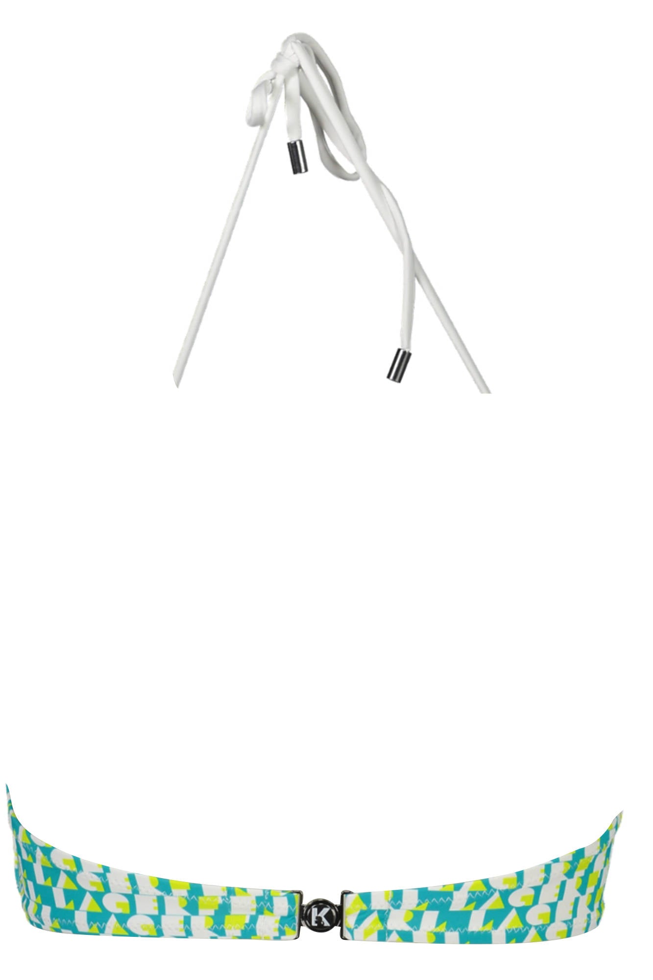 KARL LAGERFELD BEACHWEAR Badeanzug-Oberteil Damen Grün – Balconette-Styling Zweitbild