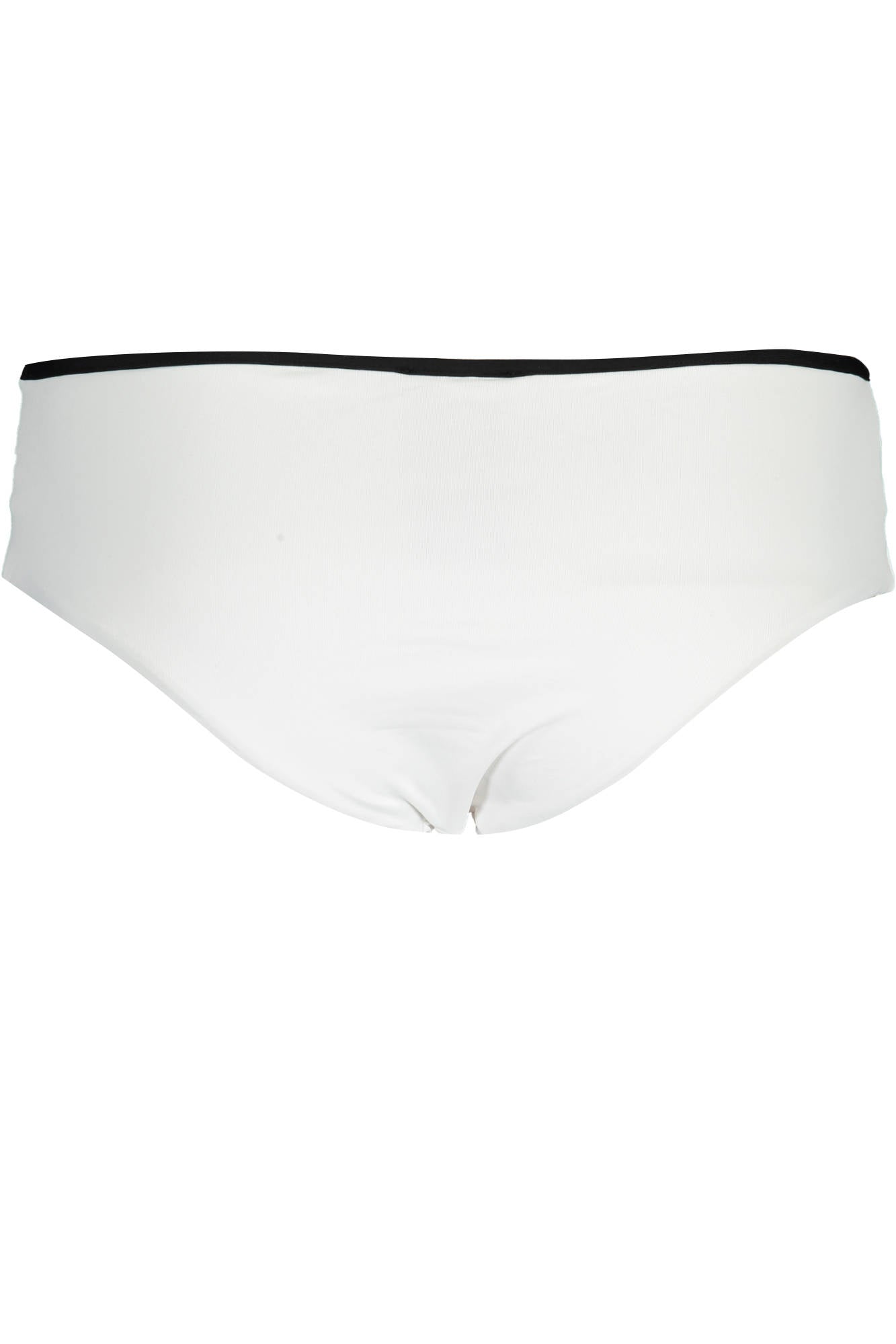 KARL LAGERFELD BEACHWEAR Badeanzug Unterteil Damen Weiß – Gefüttert mit Logo-Detail Weiß