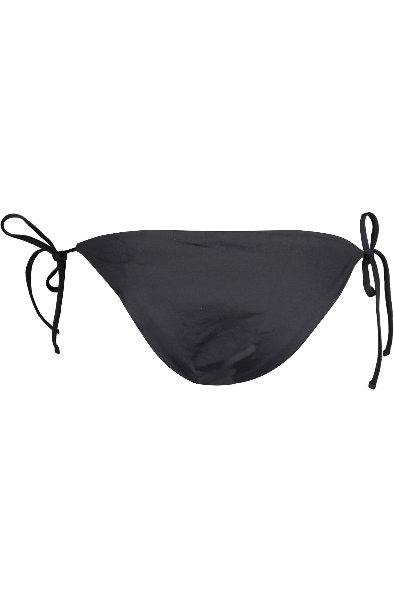 KARL LAGERFELD BEACHWEAR Schwarzes Damenkostüm – Bademode mit Schnürverschluss Schwarz