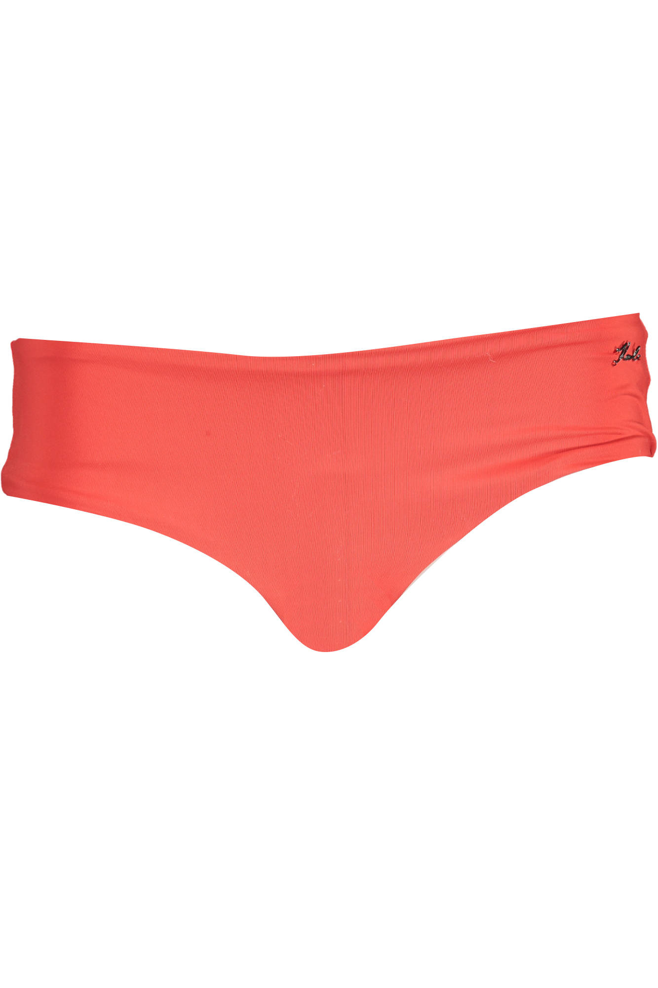 KARL LAGERFELD BEACHWEAR Badeanzug Damen Rot – Gefüttert mit Logo-Applikation Rot