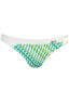 KARL LAGERFELD BEACHWEAR Badeanzughose Damen Grün – Kontrastierende Details Grün