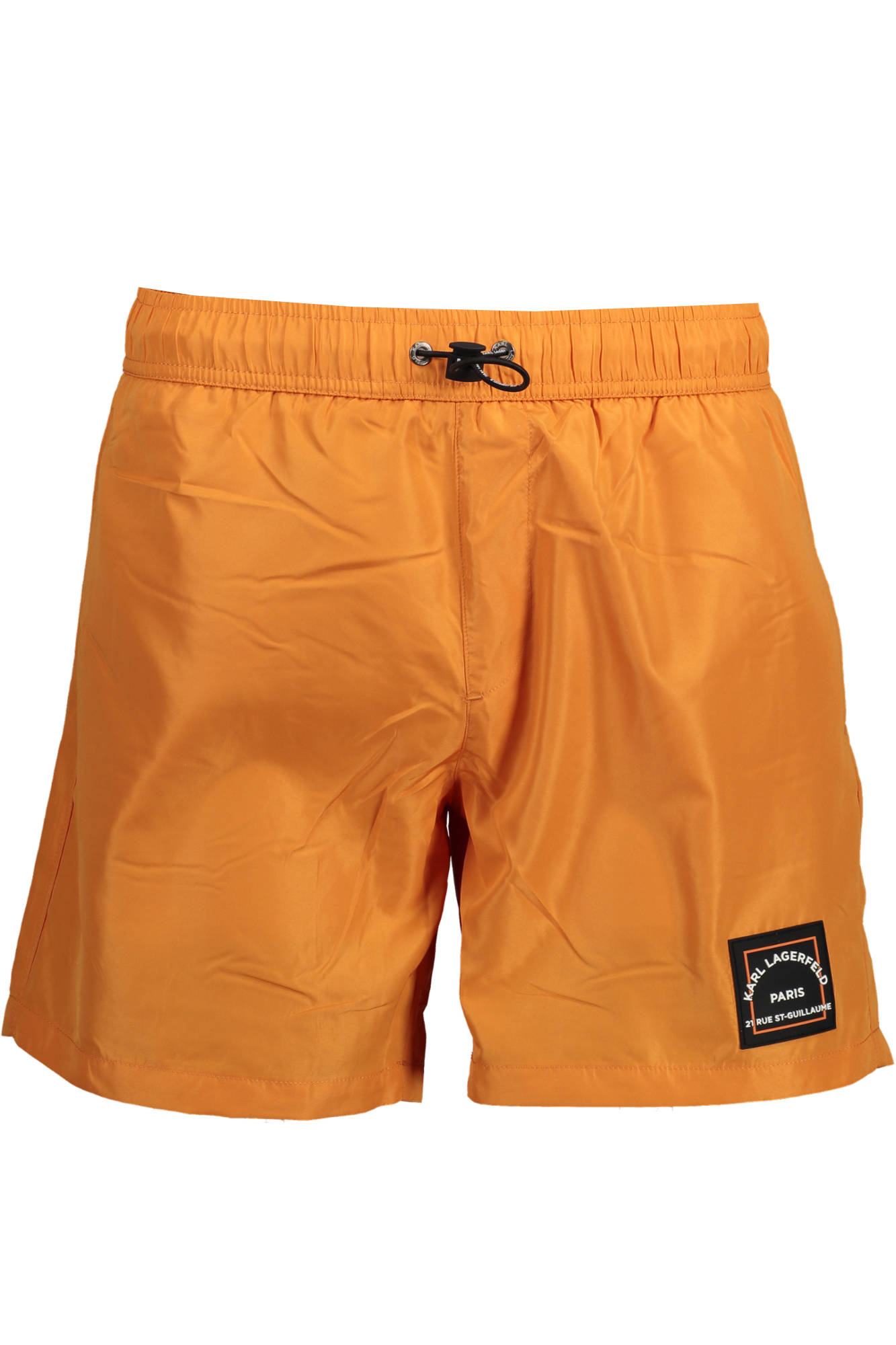 KARL LAGERFELD BEACHWEAR Badeanzugteile Unter Man Orange für Herren – Elastischer Bund & Taschen Orange