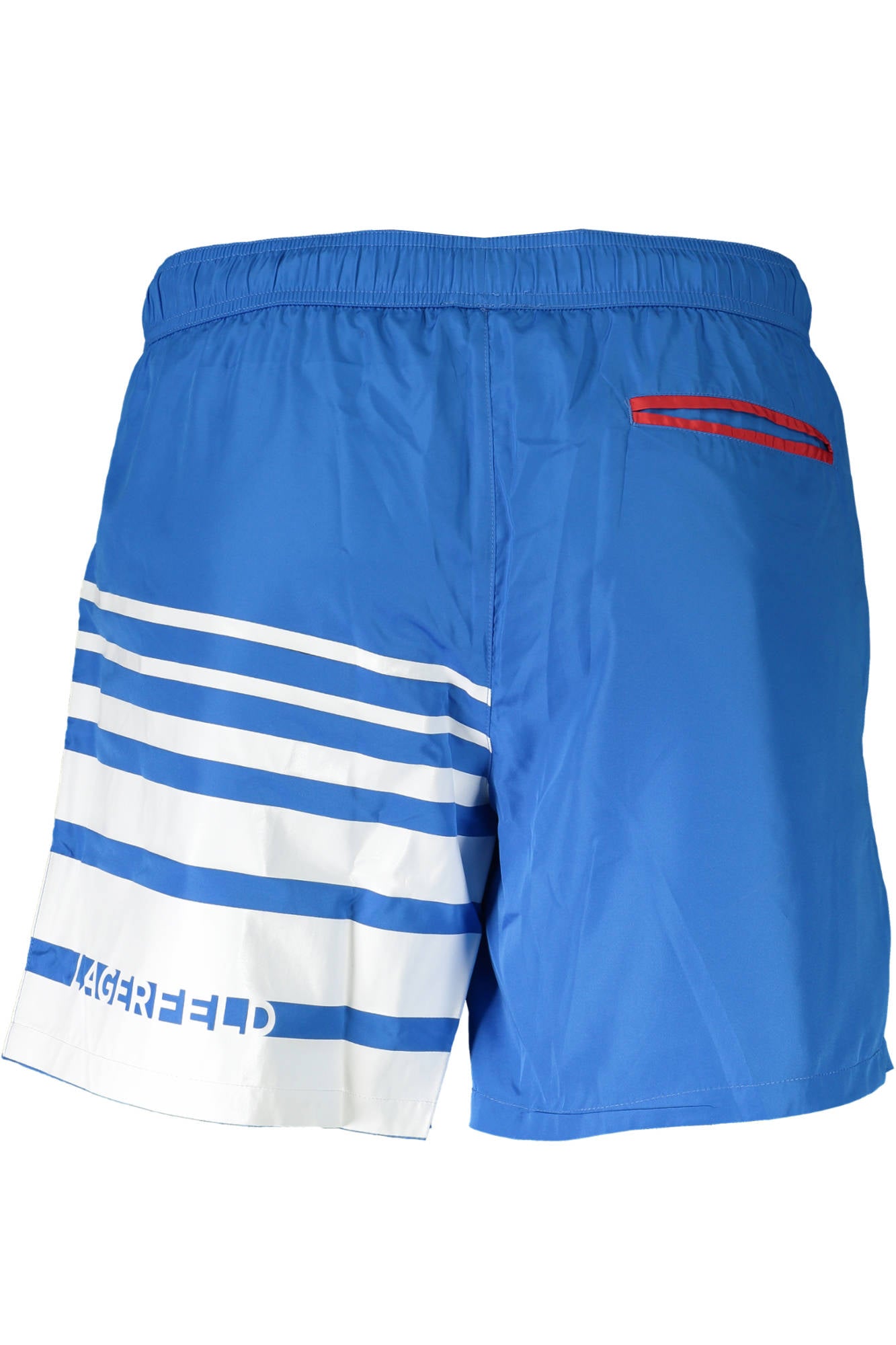KARL LAGERFELD BEACHWEAR Badeanzugteil Unter Herren Blau – Medium Beach Boxer Hellblau